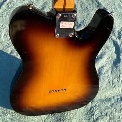 Tokai Tele Breezysound TE-55L-80 - 1983 - Sunburst image 12