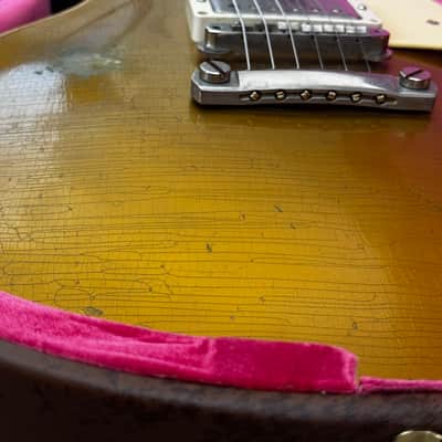 Gibson Custom Shop Murphy Lab '57 1957 Les Paul Goldtop Darkback Ultra Heavy Aged image 6