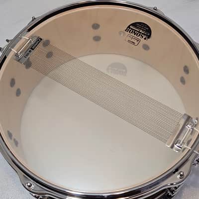 Sonor SC 10 1406 SDWD S Classix 14"x 6" Scandinavian Birch Snare in Walnut Root Veneer w/ Hella Hoops image 8