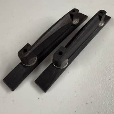 NOS Rosewood Archtop Bridges Very Tall! (B-490) image 1