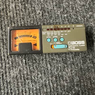 Boss TU-12 Chromatic Tuner 1983 - 2008 - Gray image 1