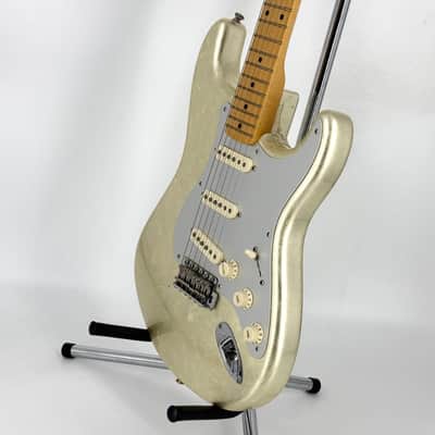 2005 Fender John Cruz Masterbuilt Salute Limited Edition Custom Shop Stratocaster - White Gold Leaf image 16