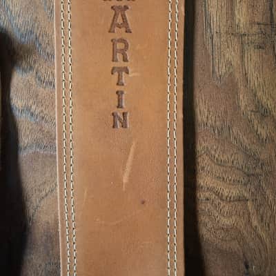 Martin Ball Glove Leather and Suede Guitar Strap 2010s - Brown image 4