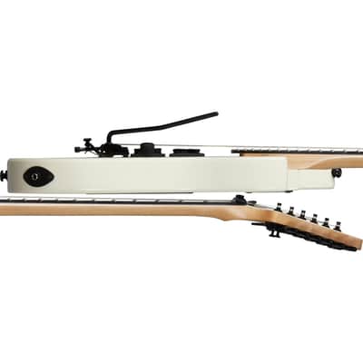 Kramer NightSwan Guitar w/Floyd Rose - Vintage White w/ Aztec Graphic image 7