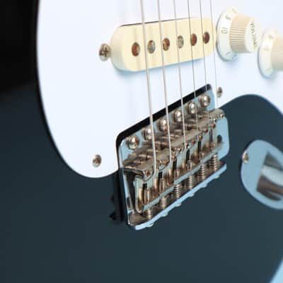 1989-1990 Fender MIJ Stratocaster Strat Japan Maple Neck Black Electric Guitar image 18