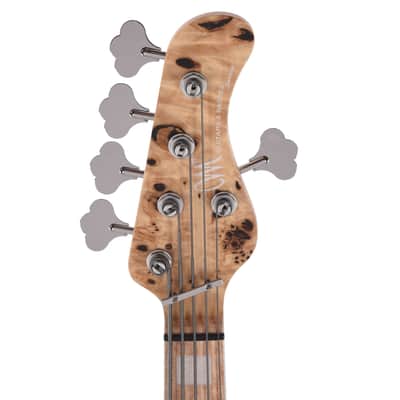 Mayones Jabba Custom 5 3A Eye Poplar/Swamp Ash Natural (Displayed at NAMM 2026) (Serial #JAB2506416) image 6