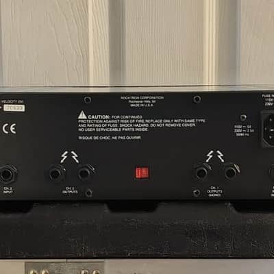 Rocktron Velocity 250 Mono/Stereo Power Amp image 5