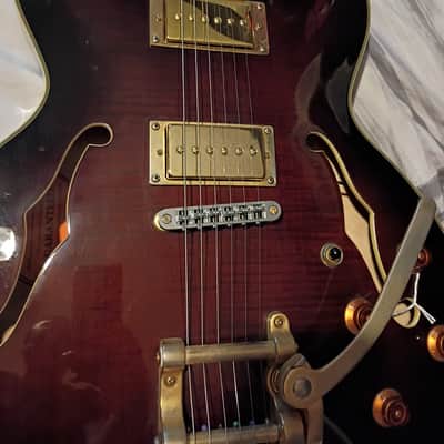 Douglas WNO-650 BR 2000s Wino Hollowbody Rare HH image 6
