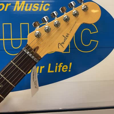 Fender American Deluxe Strat Montego Black image 5