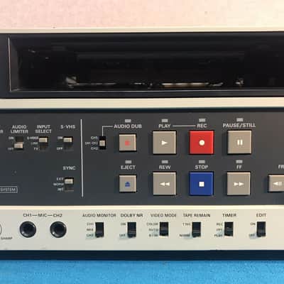 Panasonic AG-7300 S-VHS Pro Video Cassette Recorder - For Parts or Repair image 3