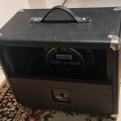 Vintage Mesa Boogie 1x12 200w Electrovoice Black Shadow Guitar Speaker 112 cab EV image 13