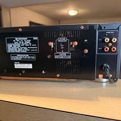 Vintage Pioneer CLD-3380 GREAT LaserDisc Player Vinyl Casing Near Mint Remote✅ image 14