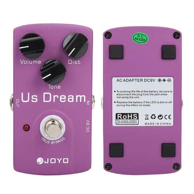 Joyo JF-34 US Dream Distortion Pedal Free Shipment,price include the import duty for US buyer image 4