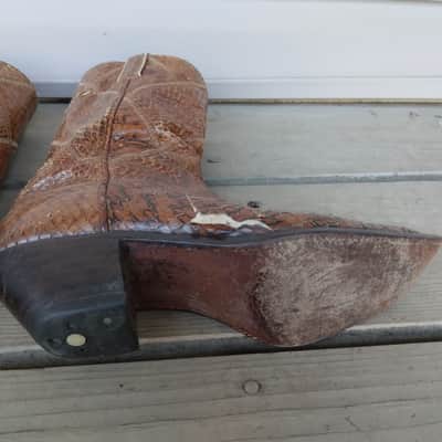 Pair of Vintage 1974 Nudie's Rodeo Tailors Boots Made for Porter Wagoner! Country Music Memorabilia! image 13