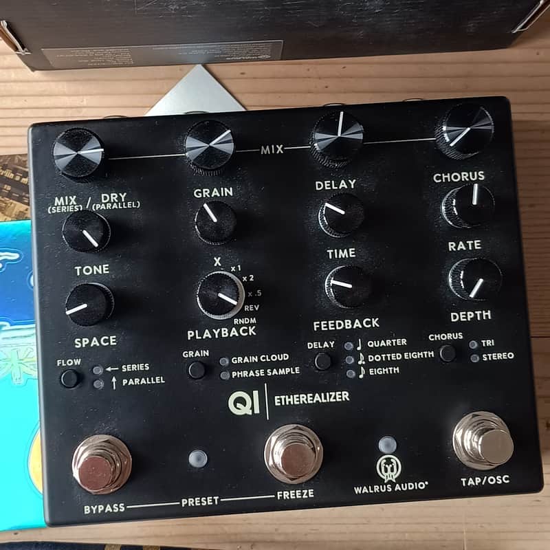 2025 Walrus Audio Qi Etherealizer Limited Edition – Blacked Ou…