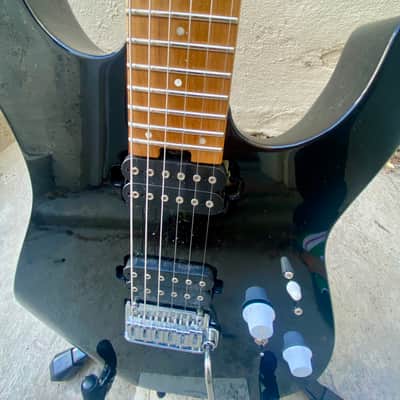 Black Charvel Pro-Mod DK24 HH 2PT CM (Used) image 4