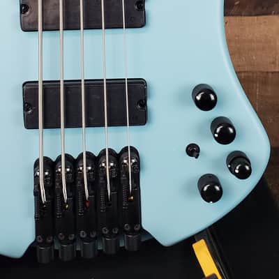 Ibanez Bass Workshop EHB605 5-string Electric Bass Guitar, Purist Blue Matte, FREE SHIP, 751 image 4