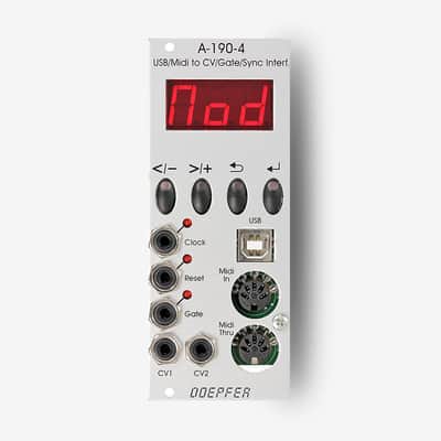 Doepfer A-192-2 Dual CV / Gate to Midi / USB Interface | Reverb