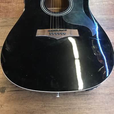 Randy Jackson Studio Series AE Dreadnought Guitar Black image 2