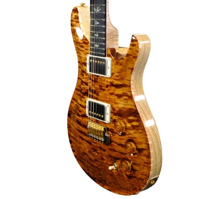 PRS Wood Library DGT Electric Guitar with Bird Inlays - Copperhead with Natural Back image 9