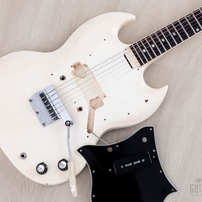 1967 Gibson SG Junior Vintage Guitar Polaris White w/ Case image 20