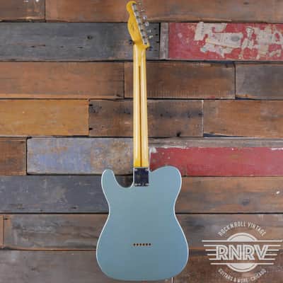 Fender Custom Shop '52 Reissue Telecaster Journeyman Relic - 2021 - Ice Blue Metallic image 4