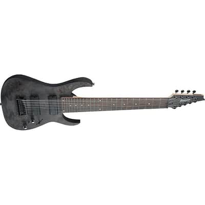 Ibanez Axe Design Lab RG9PB 9-string Guitar w/ Fishman Fluence Pickups - Transparent Gray Flat image 4
