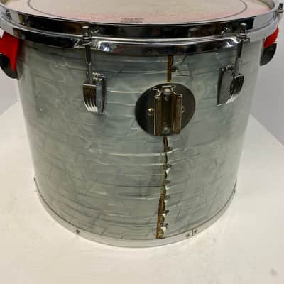 Ludwig 70's 15" and 16"  Maple Concert Toms - Sky Blue Pearl image 10