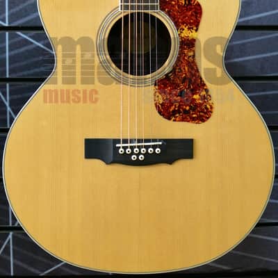 Guild Westerly Collection BT-258E Jumbo Natural Baritone 8-String Electro Acoustic Guitar image 1