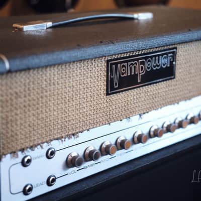 Vampower MK1B 100 Watt Guitar Amplifier Head - Vintage 1970's & Rare! image 3