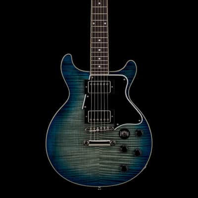 Epiphone Les Paul Special Double Cut Figured - Ocean Water #25818 image 3