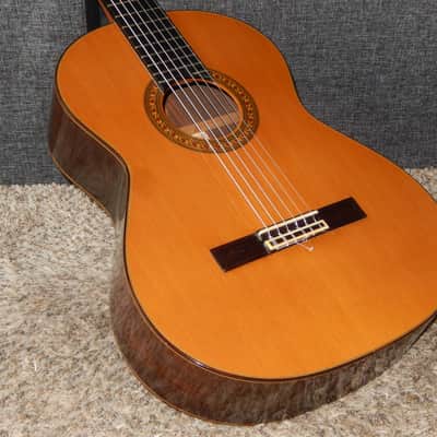 RARITY - MADE IN JAPAN 1977 - JUAN OROZCO 62F10 - RAMIREZ STYLE CLASSICAL CONCERT GUITAR - CEDAR/BRAZILIAN ROSEWOOD image 3