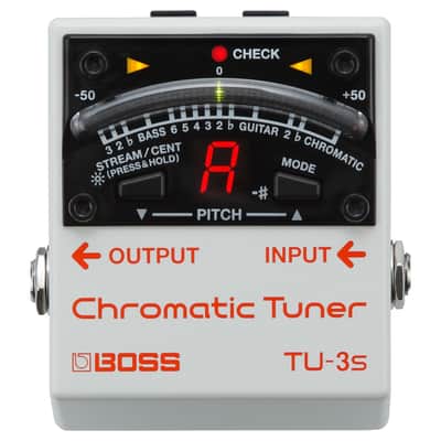 New Boss TU-3S Chromatic Mini Guitar Pedal Tuner image 2