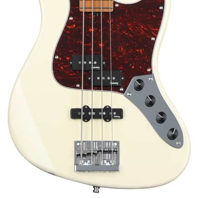 Sadowsky MetroExpress 21-fret Hybrid PJ 4-string Bass - Olympic White image 2
