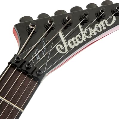 Jackson Pro Series Sig Phil Demmel Demmelition Fury PD Laurel FB Red Tide Fade image 6