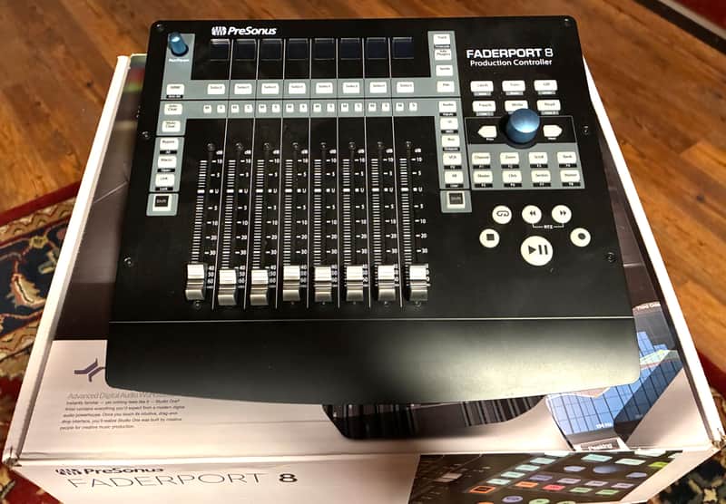 PreSonus FaderPort 8 USB DAW Control Surface 2017 - Present - Black image 1
