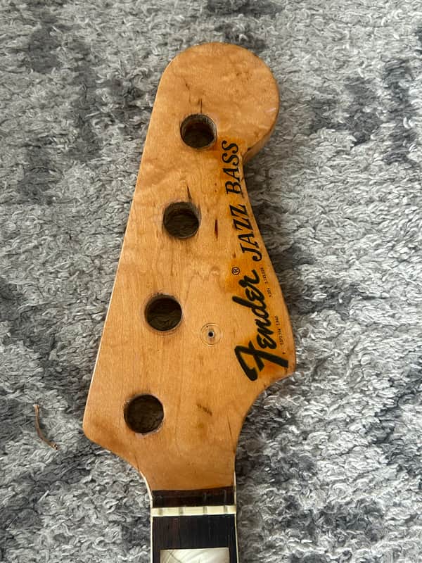 Fender Jazz Bass 1971 Neck - Rosewood Maple image 1