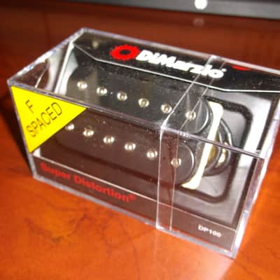 DiMarzio DP100FBK Super Distortion F-Spaced Humbucker