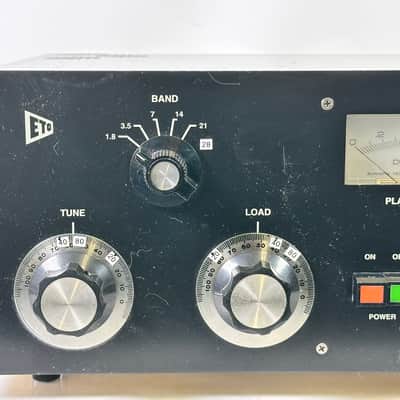ETO ALPHA 76A Self-contained High Frequency Linear Power Amplifier image 4