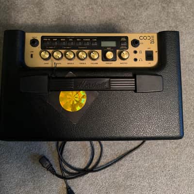 Marshall Code 25 25-Watt 1x10" Digital Modeling Guitar Combo 2016 - Present - Black image 2