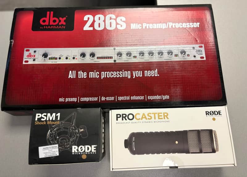 dbx 286s Microphone Preamp Processor 2010s - Silver image 1