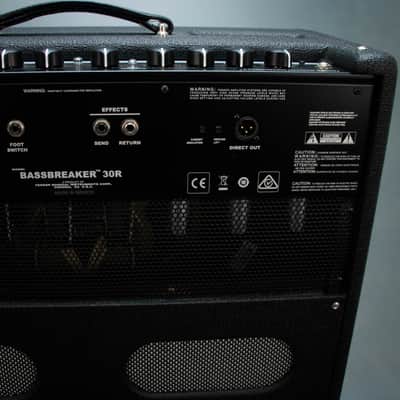 Fender Bassbreaker 30R Combo w/Cover & Footswitch - Preowned image 7