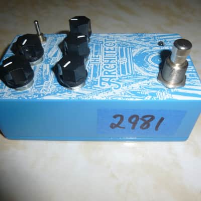 Matthews Effects The Architect Foundational Overdrive/Boost V2 2010s - Blue image 6