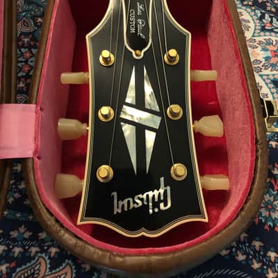 Gibson Custom Shop 1957 Les Paul Custom Reissue 3-Pickup Ebony VOS Black Beauty image 5