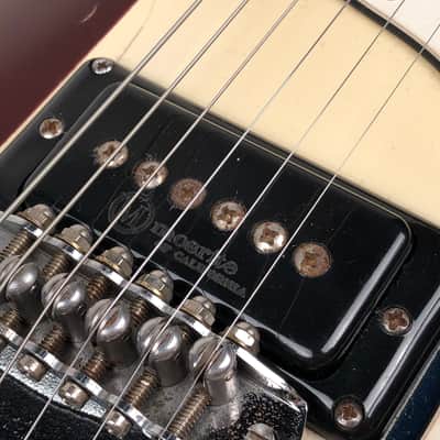 Rare 1965 Mosrite Ventures Vibramute Sales Model in 3 Custom Colors with Non-TM Pickups & OHSC image 4