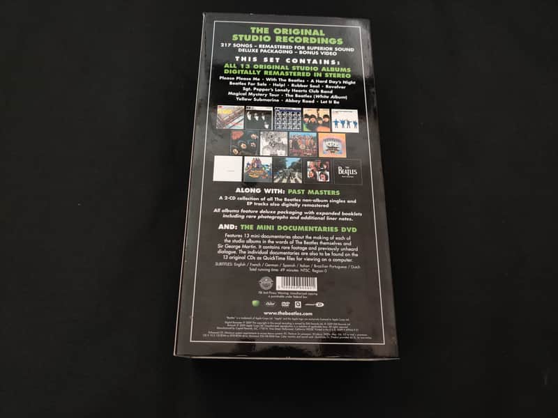 The Beatles Original Studio Recordings Remastered Stereo CD Box