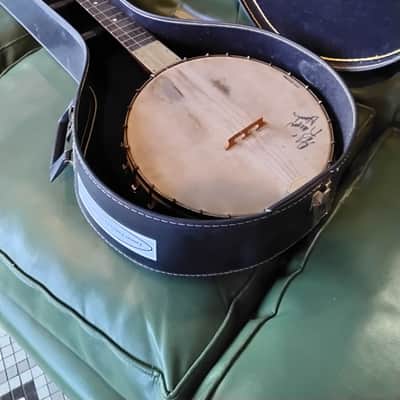 Unbranded Banjo 1800's signed by Ralph Stanley image 2