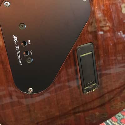 Rare ESP Eclipse SA - TL-6 Style Blue Trans Flamed Maple Semi Hollow Made in Japan MIJ image 10