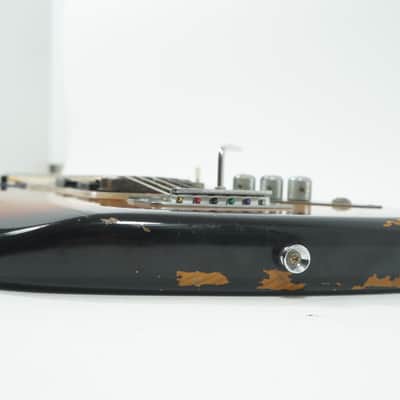 [SALE Ends June 22] Fender Kurt Cobain Road Worn Jaguar Sunburst Signature Model Lacquer Relic 2014 MEXICO image 7