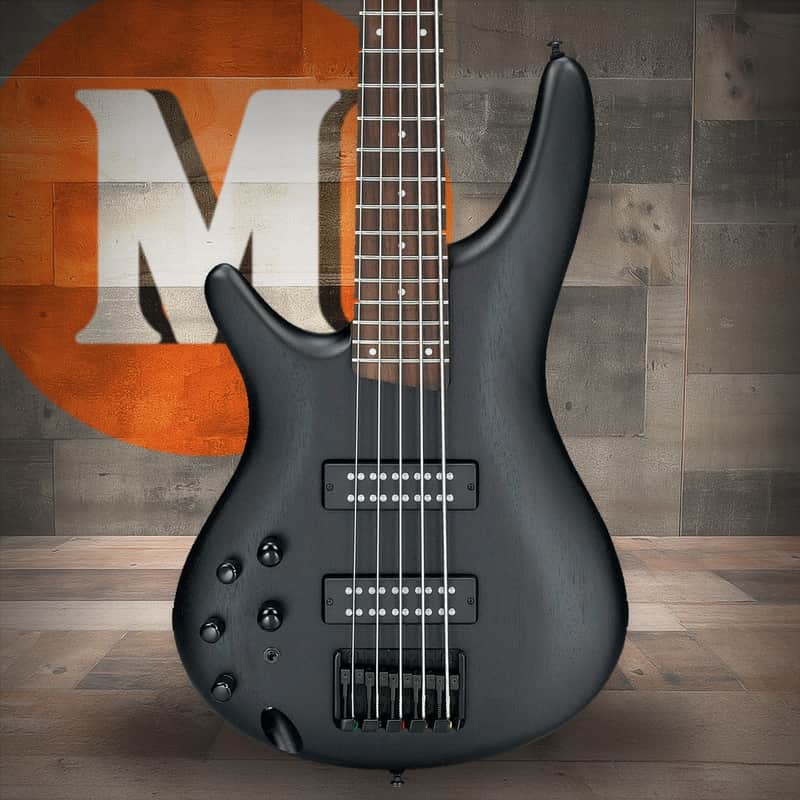 Ibanez SR Standard 5str Electric Bass - Weathered Black (SR305EBLWK) image 1